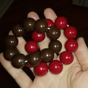 Chunky plastic bracelets